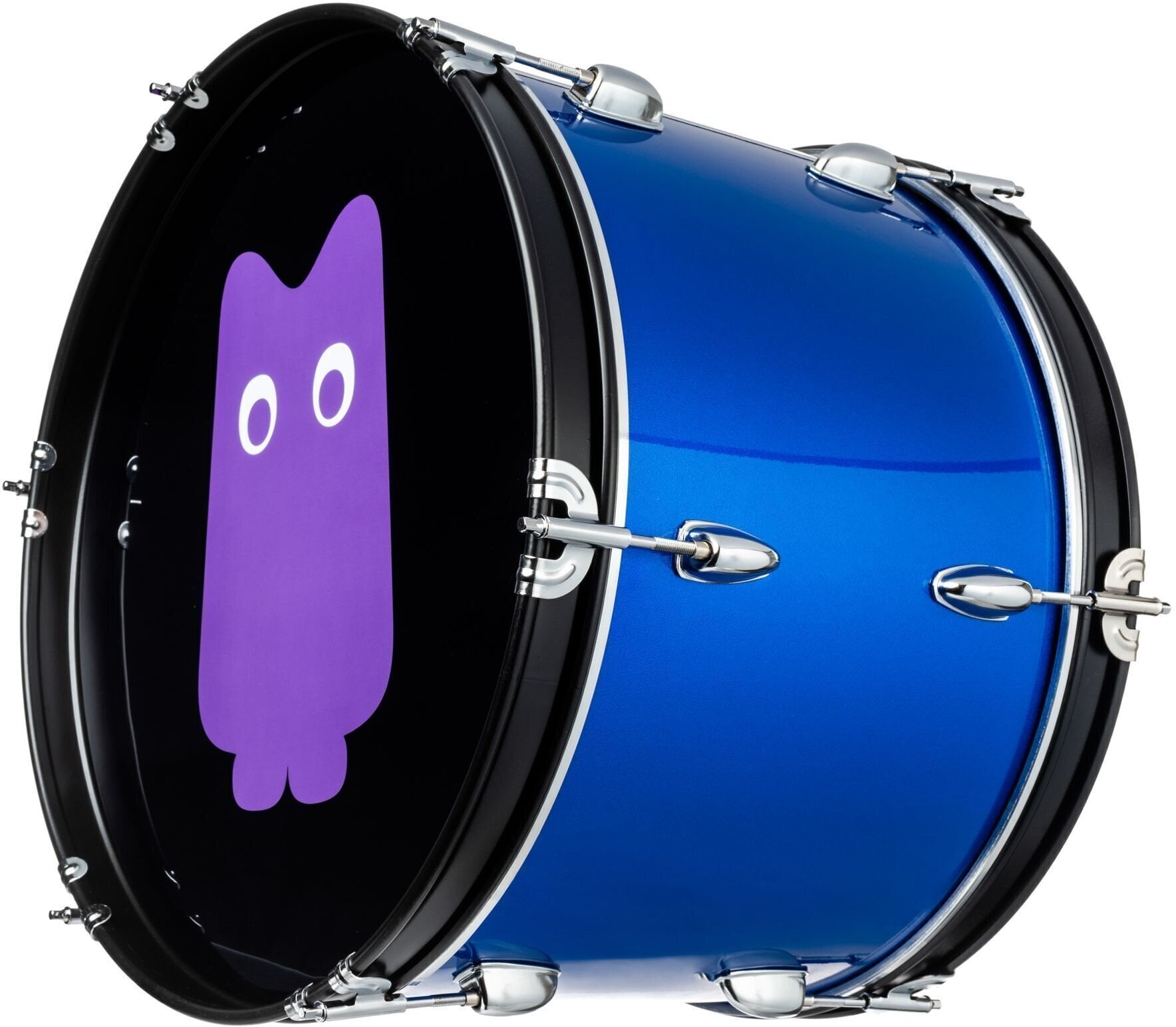 Marschtrommel NRG Crowd Power Jubeltrommel 18" Blue Wave