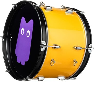 Marschtrommel NRG Crowd Power Jubeltrommel 18" Yellow Flash - 1