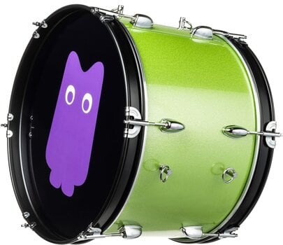 Marching Drum NRG Crowd Power Jubeltrumma 18" Green Strike - 1