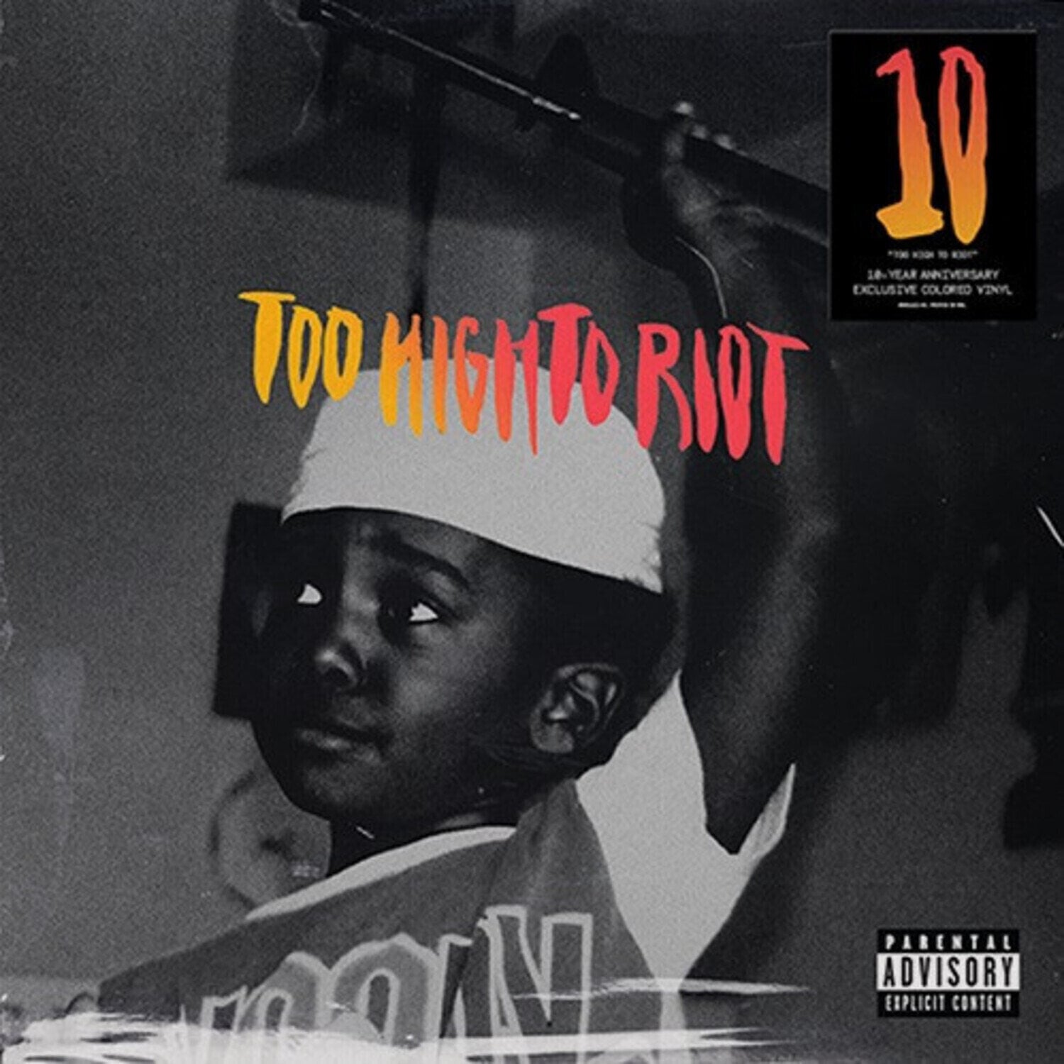 Vinyl Record Bas - Too High To Riot (10th Anniversary/Limited Edition) (Sunset Glass Coloured) (LP)