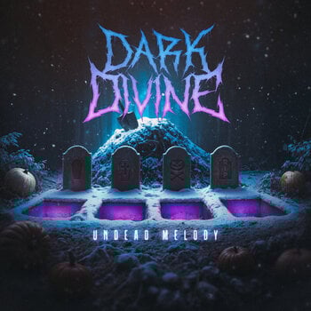 Disco in vinile Dark Divine - Undead Melody (Purple/Black Butterfly/Blue/White Splatter Coloured) (LP) - 1