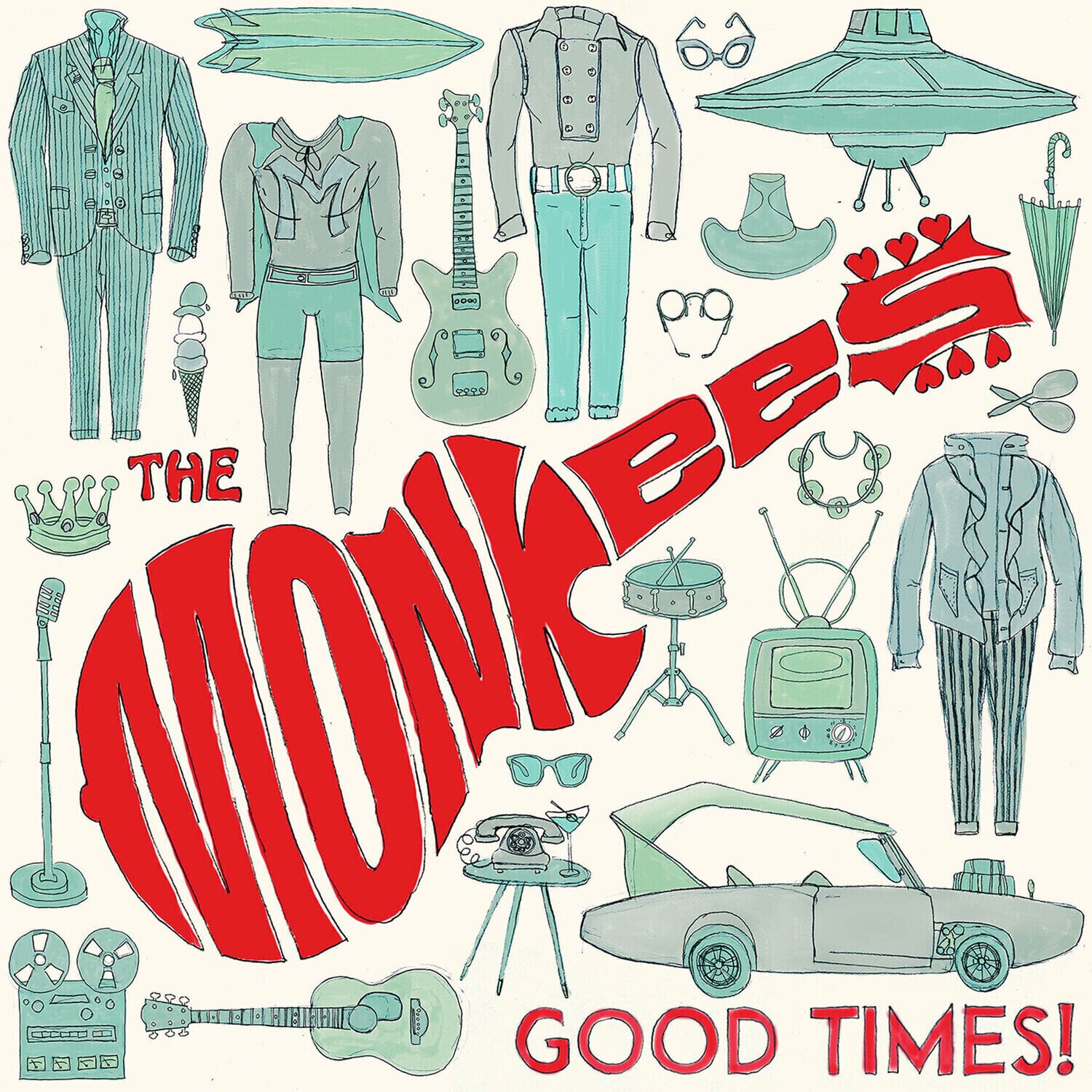 Vinyl Record The Monkees - Good Times! (LP)