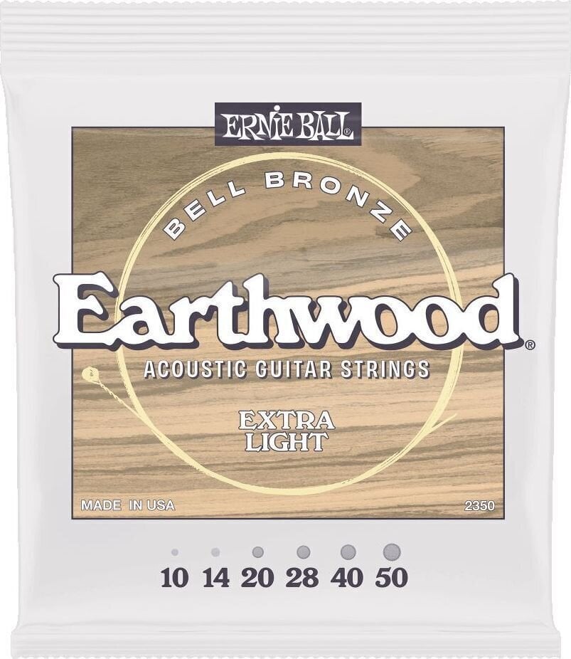 Strune za akustično kitaro Ernie Ball Extra Light Earthwood Strune za akustično kitaro