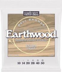 Струни за акустична китара Ernie Ball Extra Light Earthwood Струни за акустична китара