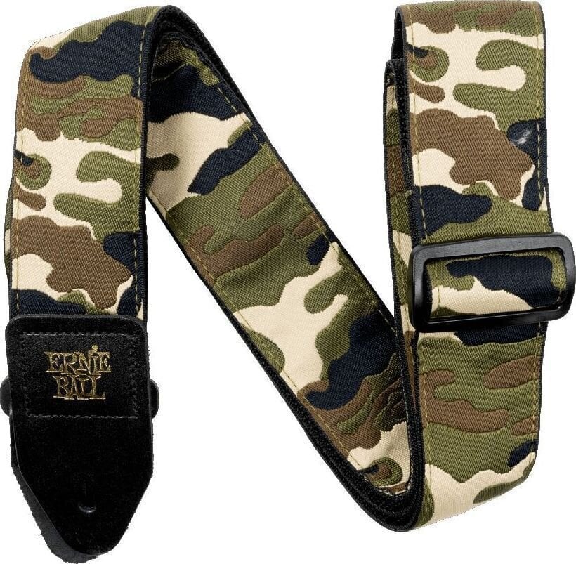 Tekstiilist kitarririhm Ernie Ball Classic Jacquard Camo Tekstiilist kitarririhm