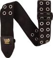 Ernie Ball Premium Hole Lotta Silver Textile guitar strap