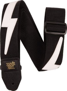 Tekstiilist kitarririhm Ernie Ball Premium White Lightning Tekstiilist kitarririhm - 1