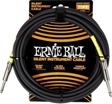 Instrumendikaabel Ernie Ball Classic Silent 6 m Straight - Straight Instrumendikaabel - 1