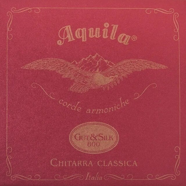 Cuerdas de nailon Aquila 73C Gut & Silk 800 Cuerdas de nailon