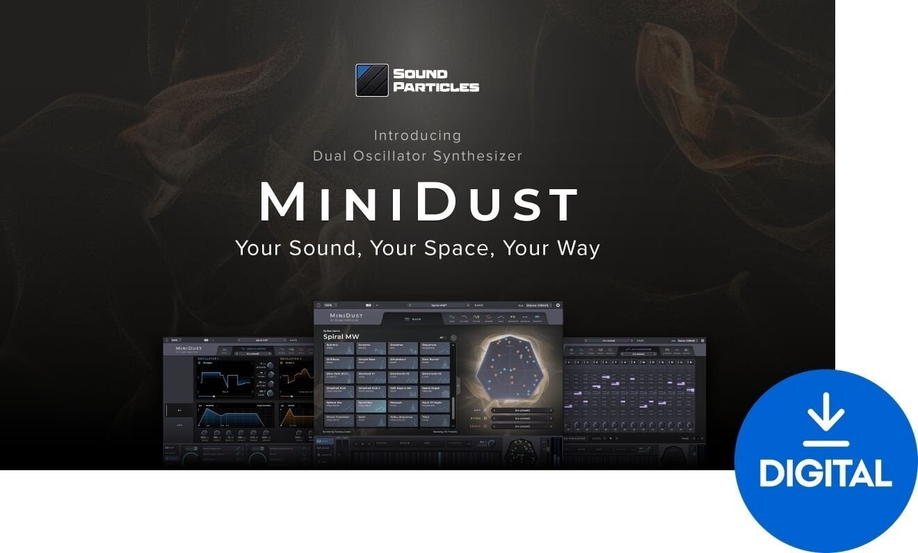 VST Instrument Sound Particles MiniDust (Produit numérique)