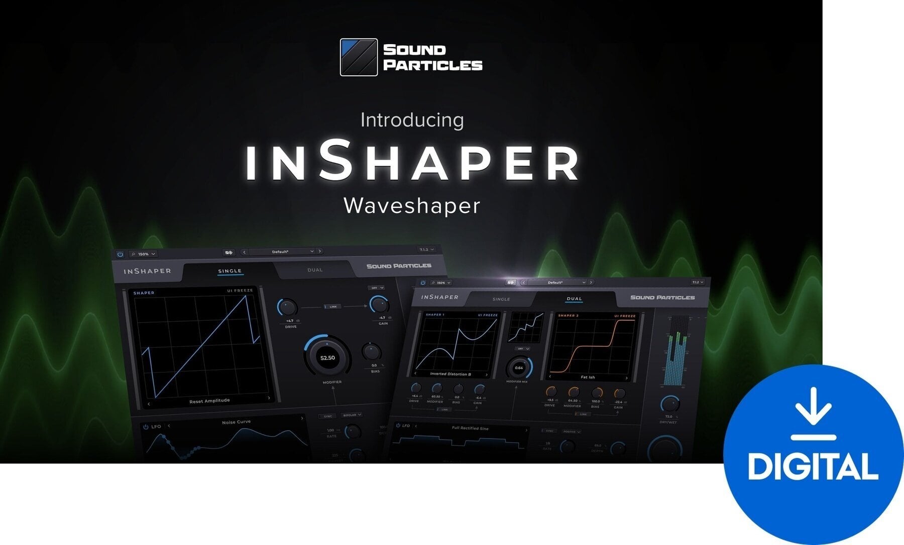 Software de studio Plug-In Efect Sound Particles inShaper Perpetual (Produs digital)