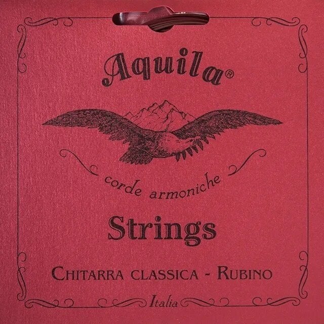 Cuerdas de nailon Aquila 132C Rubino Series Cuerdas de nailon