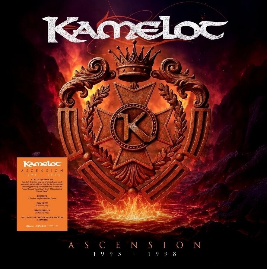 Vinyl Record Kamelot - Ascension (1995 - 1998) (Coloured) (Box Set) (5 LP)