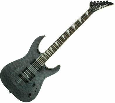 Elektrisk gitarr Jackson JS32TQ Dinky Transparent Black - 1