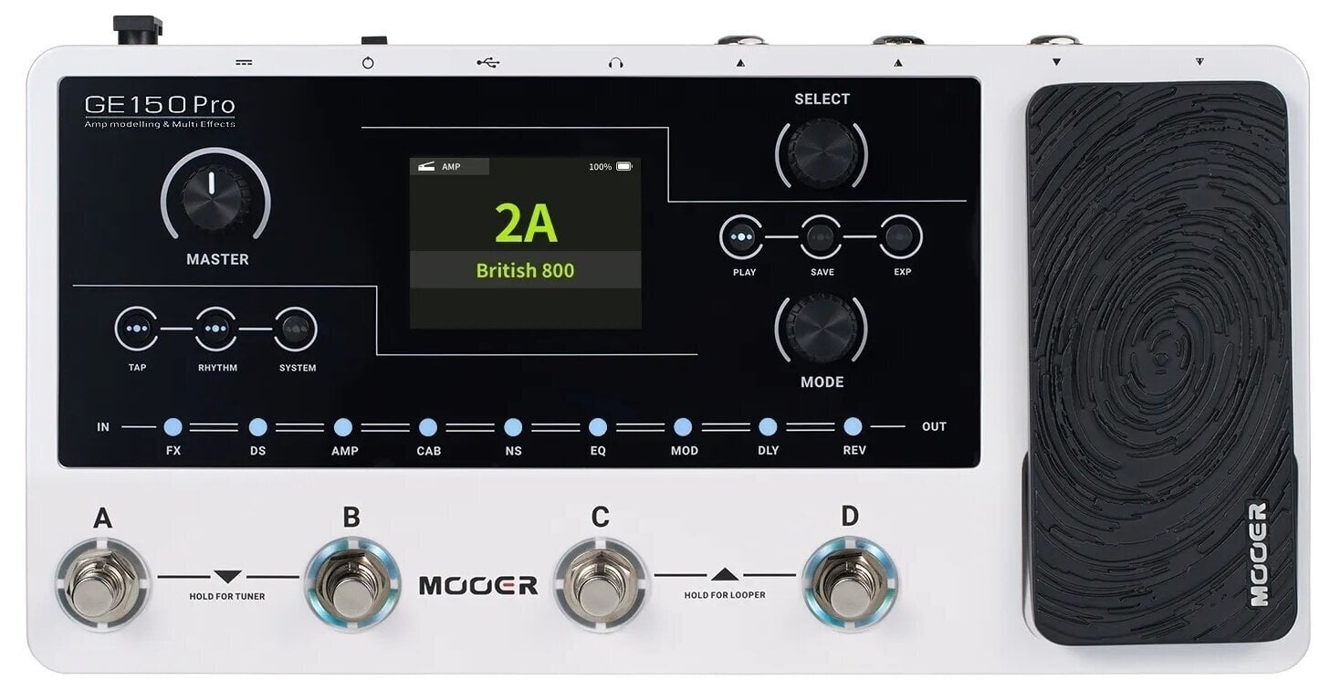 Multi-efect de chitară MOOER GE150 PRO Multi-efect de chitară