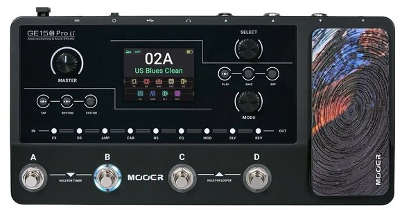 Guitar Multi-effect MOOER GE150 PRO LI Guitar Multi-effect - 1