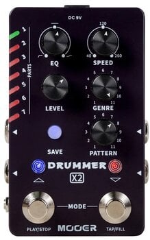 Effektpedal MOOER Drummer X2 Effektpedal - 1