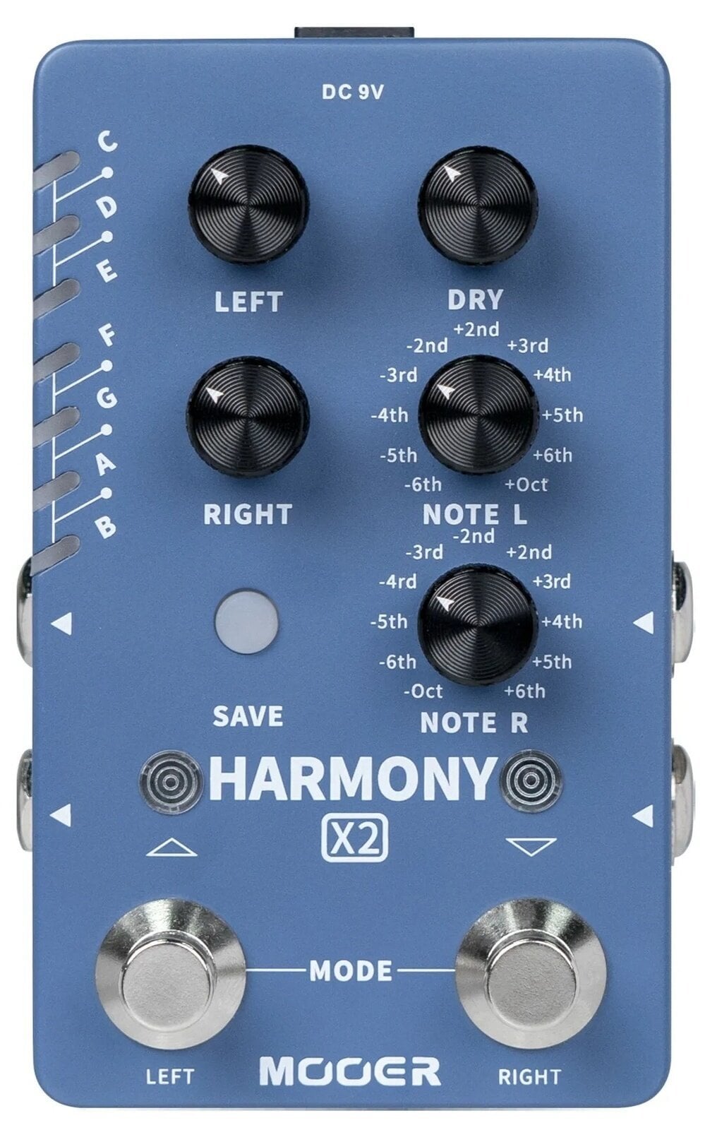 Effektpedal MOOER Harmony X2 Effektpedal