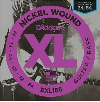 Saiten für 6-saitigen E-Bass D'Addario EXL156 - 1