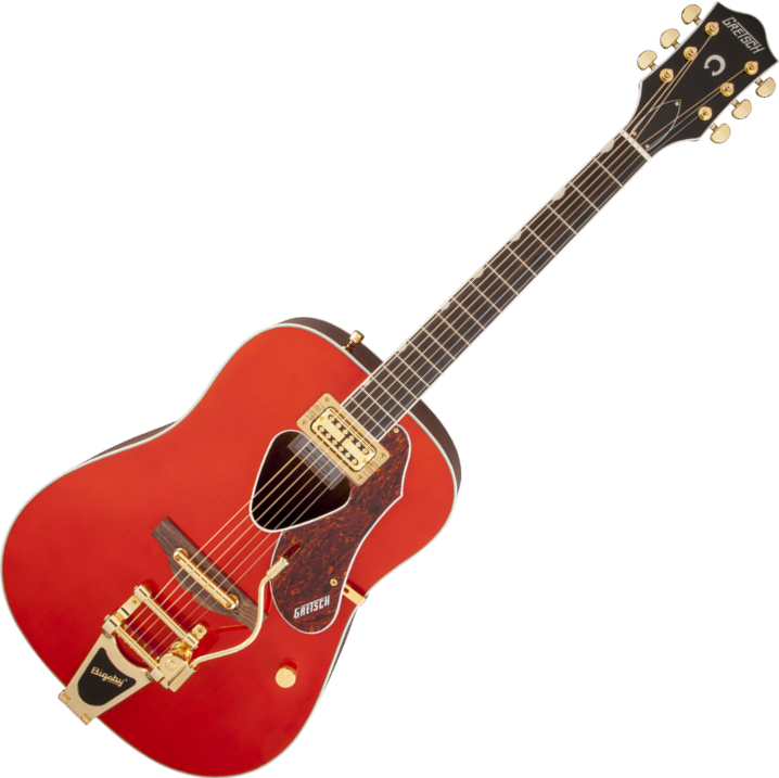 elektroakustisk guitar Gretsch G5034TFT Rancher Savannah Sunset