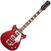 Elektrická kytara Gretsch G5441T Electromatic Double Jet Firebird Red