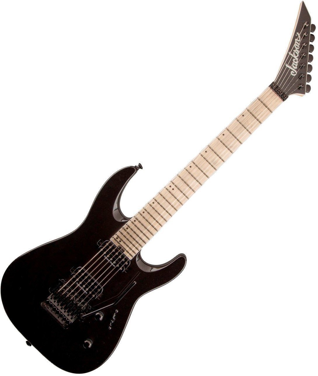 Electric guitar Jackson Pro DK7-M Dinky Metallic Black