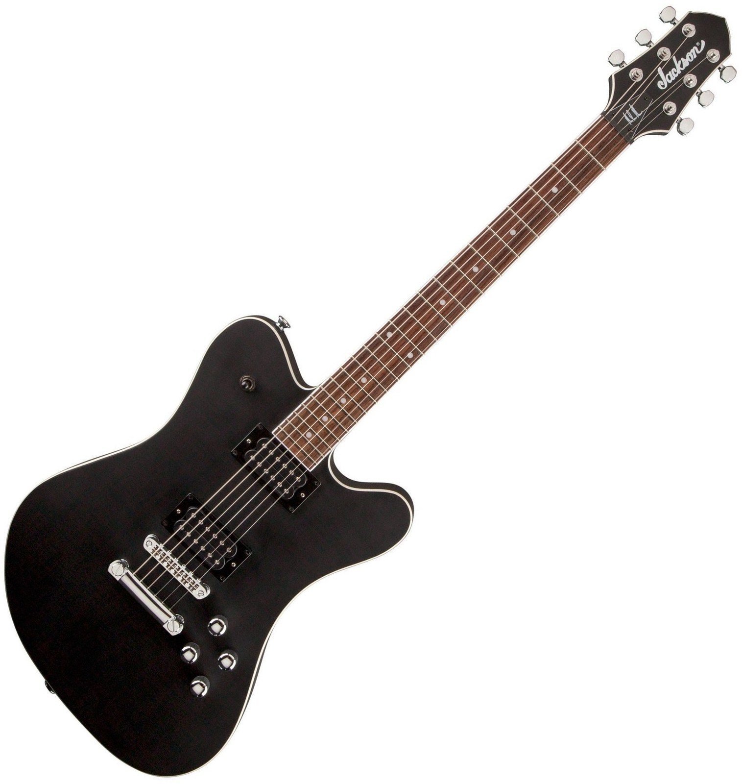 Elektrische gitaar Jackson Mark Morton DX2 Dominion Satin Black