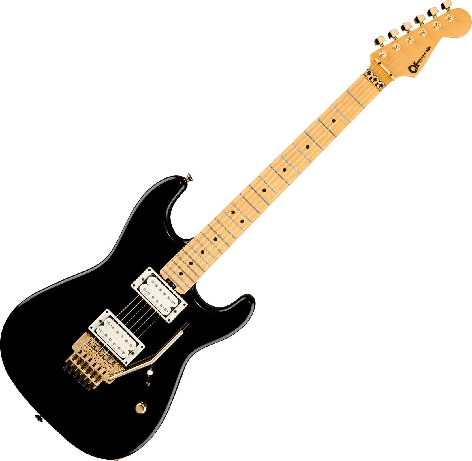 Elektrická kytara Charvel American Neo-Classic San Dimas SD1 MN Gloss Black Elektrická kytara