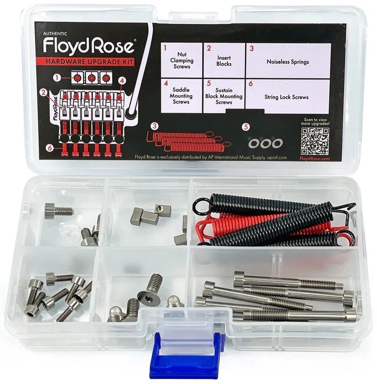 Trémolo Floyd Rose Titanium Hardware Upgrade Kit