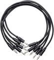 Erica Synths Braided eurorack patch cable 30cm (5pcs, black) 0,3 m Droit - Droit Câble de patch