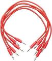 Erica Synths Braided eurorack patch cable 30cm (5pcs, red) 0,3 m Droit - Droit Câble de patch