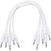 Patch kabel Erica Synths Braided eurorack patch cable 30cm (5pcs, white) 0,3 m Ravni - Ravni Patch kabel