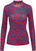 Vêtements thermiques J.Lindeberg Tori Soft Compression Womens Base Layer Racing Red Flower S