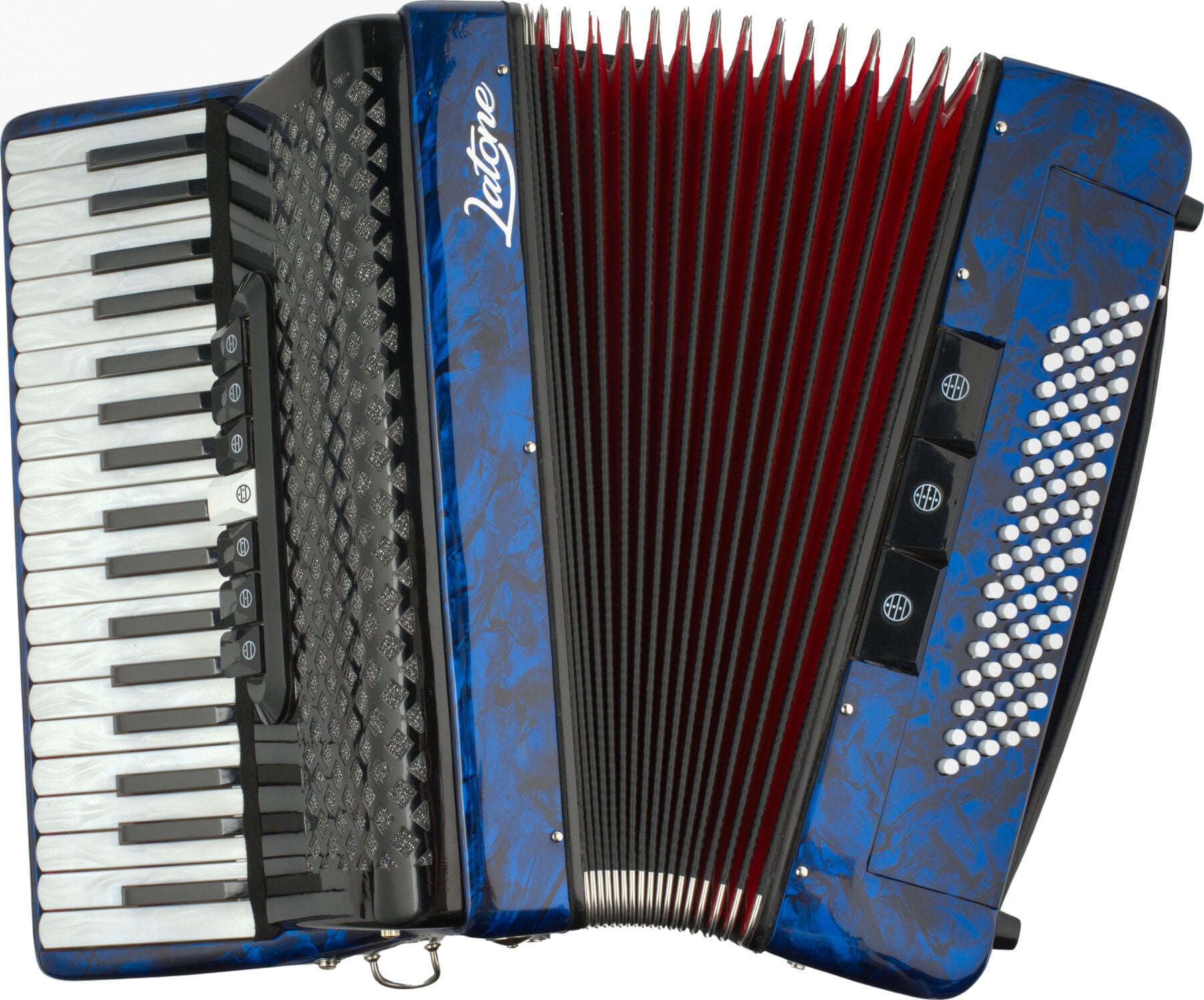 Ακορντεόν Πλήκτρα Latone MasterChord 37K 80BL Ακορντεόν Πλήκτρα Blue