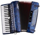Latone MasterChord 37K 96BL Piano accordion Blue
