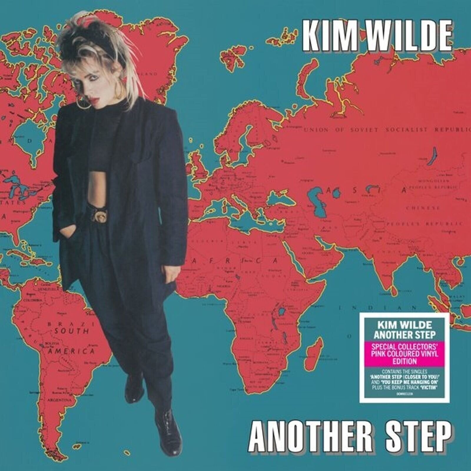 Disc de vinil Kim Wilde - Another Step (Limited Edition) (Hot Pink Coloured) (LP)