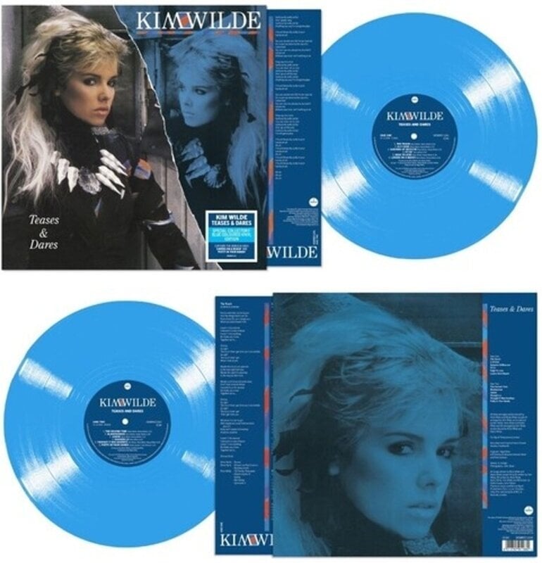 Disc de vinil Kim Wilde - Teases & Dares (Limited Edition) (Blue Coloured) (LP)
