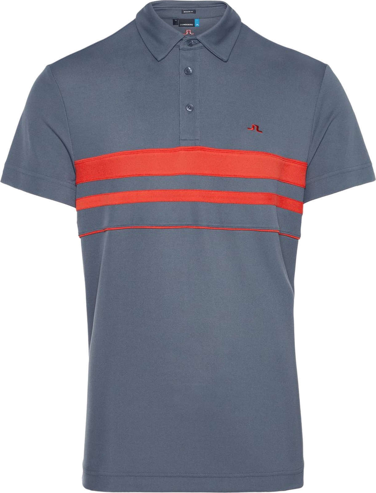 Chemise polo J.Lindeberg Leo Lux Pique Polo Golf Homme Grey M