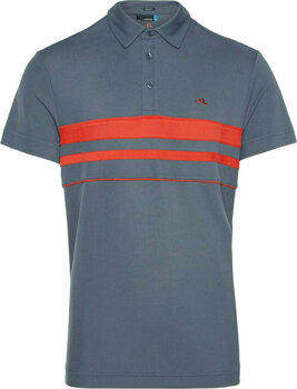 Chemise polo J.Lindeberg Leo Lux Pique Polo Golf Homme Grey M - 1
