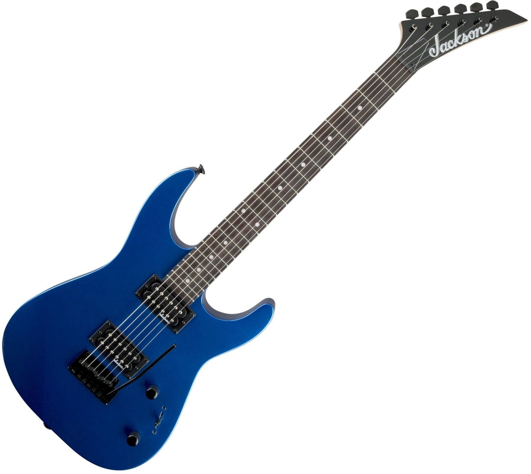 Guitare électrique Jackson JS11 Dinky AH Metallic Blue