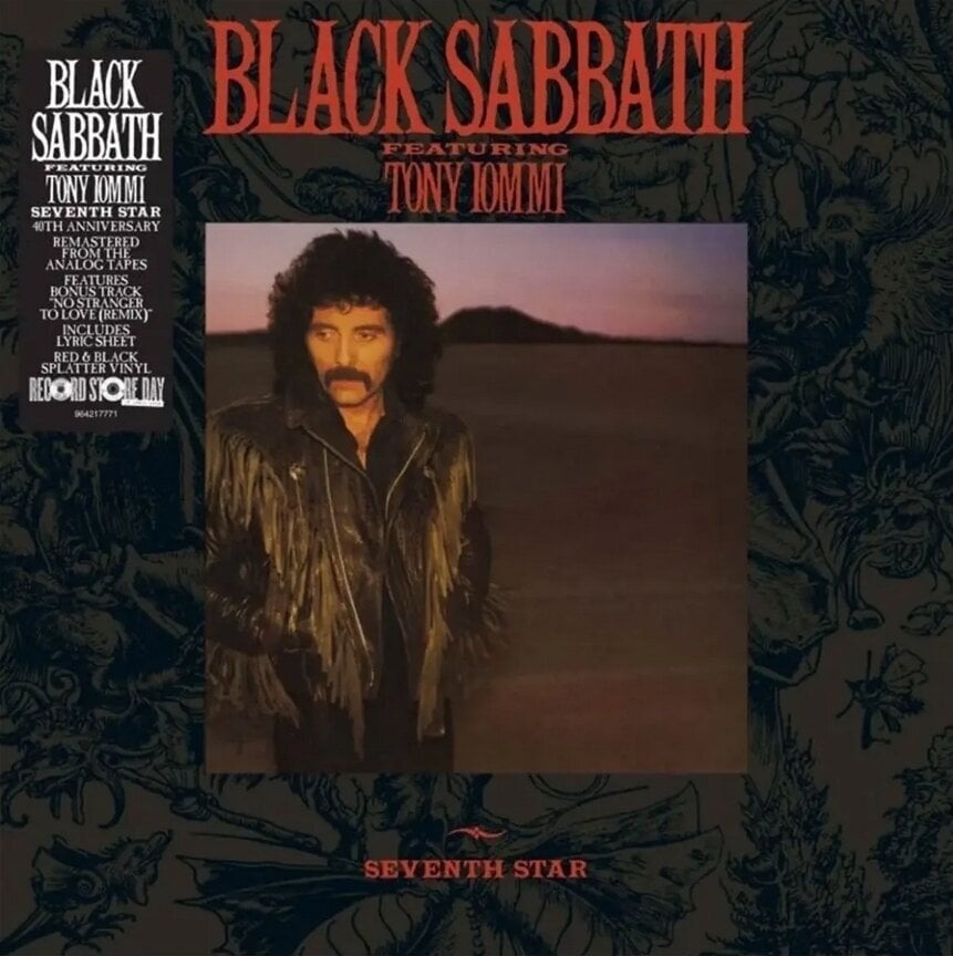 Disco in vinile Black Sabbath - Seventh Star (Indie Exclusive) (Limited Edition) (Red & Black Splatter Coloured) (LP)
