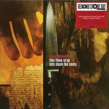 Vinyl Record David Holmes - This Film Crap Let's Slash The Seats (Indie Exclusive) (Limited Edition) (Red Coloured) (2 LP) - 1