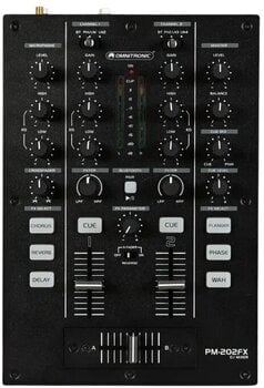 DJ Mixer Omnitronic PM-202FX DJ Mixer - 1
