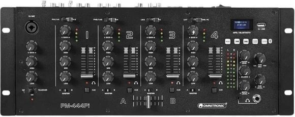 DJ Mixer Omnitronic PM-444Pi DJ Mixer - 1