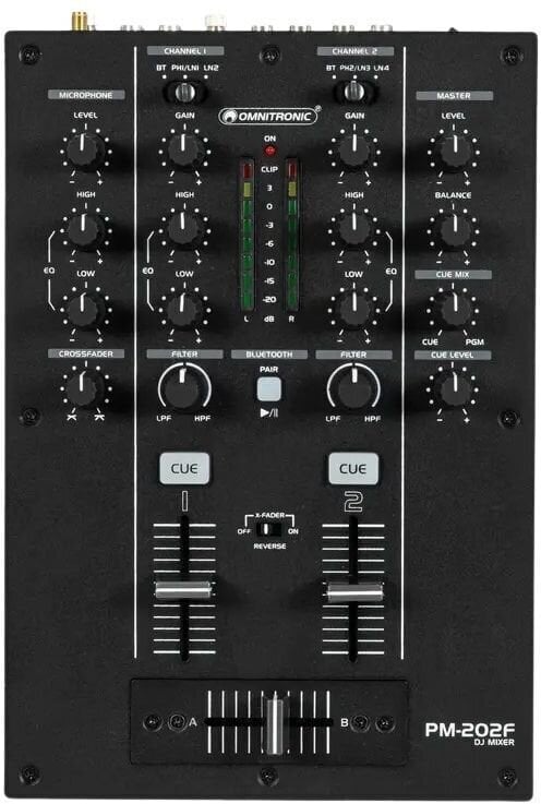 DJ Mixer Omnitronic PM-202F DJ Mixer