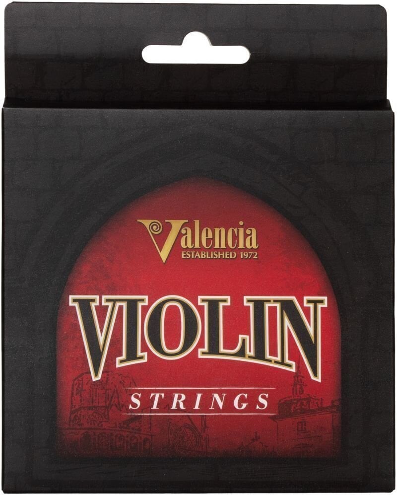 Corde Violino Valencia VZSTV100 Solid Steel Core Corde Violino