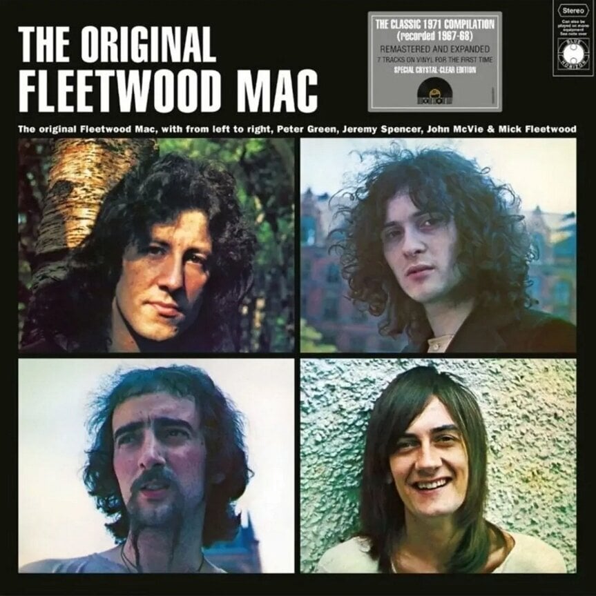 Disco in vinile Fleetwood Mac - The Original Fleetwood Mac (Indie Exclusive) (Limited Edition) (Crystal Clear Coloured) (2 LP)