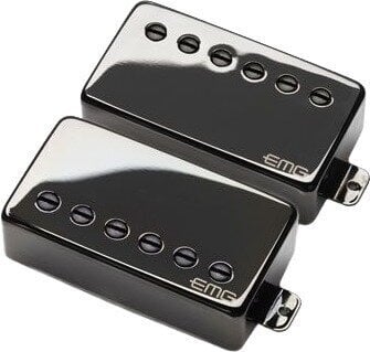 Humbucker Pickup EMG MF Set Black Chrome Humbucker Pickup