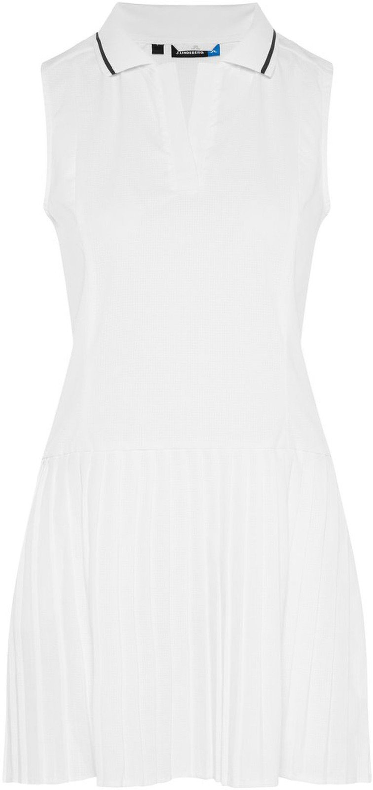 Поли и рокли J.Lindeberg Cora High Vent Womens Polo Dress White XS