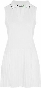 Поли и рокли J.Lindeberg Cora High Vent Womens Polo Dress White XS - 1